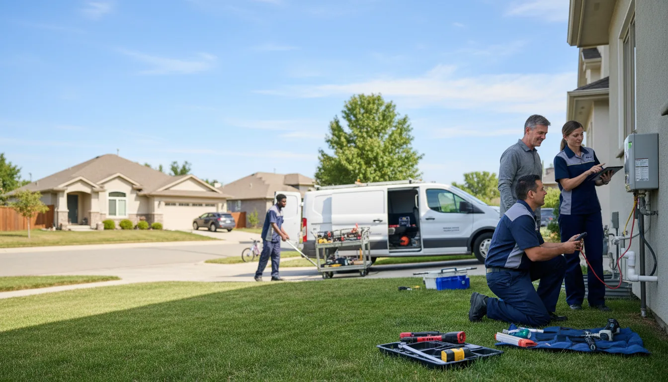 Tankless water heater service in Hines, OR